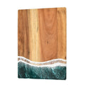 Acacia Wood & Resin Wave Cutting Board