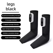 Heated Leg Massager with Multi-Level Adjustment, Simulated Air Pressure Massage, Rechargeable Beauty Leg Device, Kneading Full Wrap Foot Therapy Machine