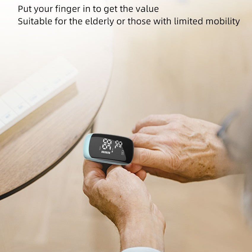 Finger Pulse Oximeter Heart Rate Monitor Blood Oxygen Saturation Medical Grade Accurate Charging Export