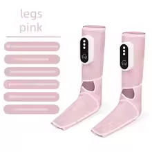 Heated Leg Massager with Multi-Level Adjustment, Simulated Air Pressure Massage, Rechargeable Beauty Leg Device, Kneading Full Wrap Foot Therapy Machine