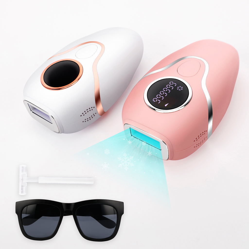 Portable Light-Based Hair Removal Device with 5 Settings