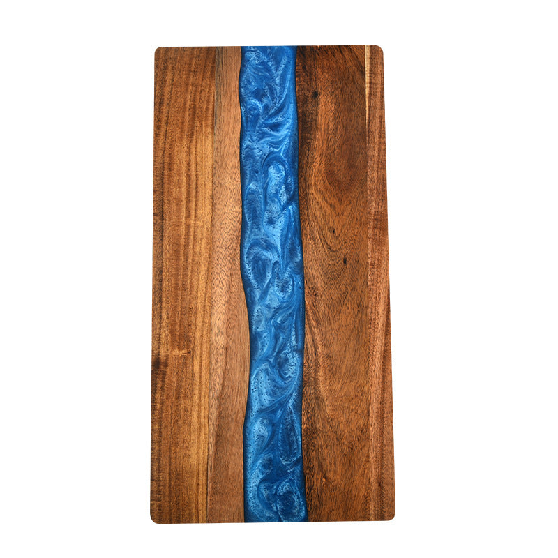VARENI Ocean Wave Acacia Serving Board