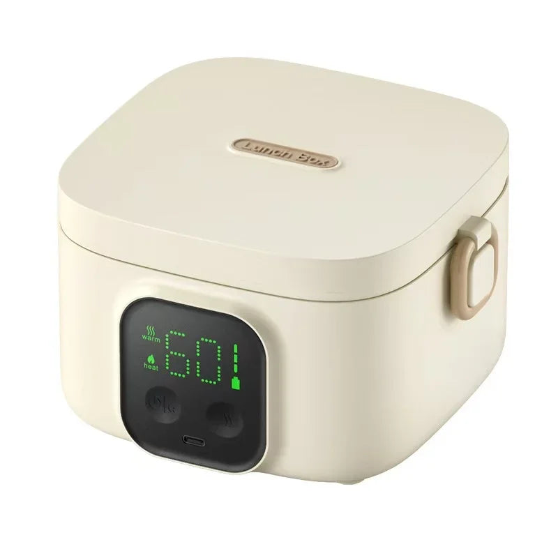 Portable Rechargeable Heated Lunch Box