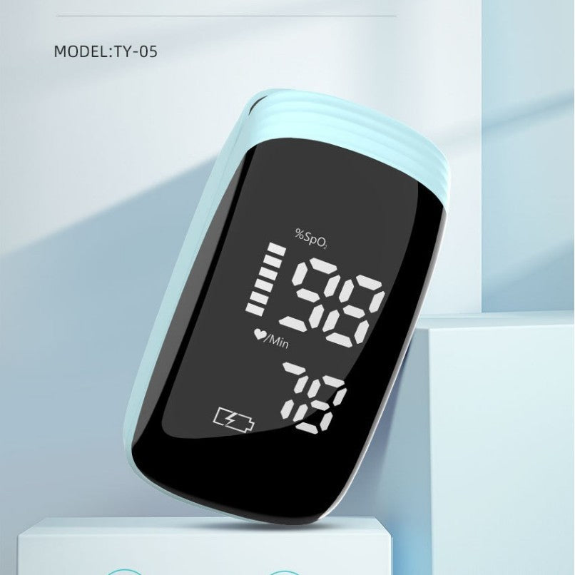 Finger Pulse Oximeter Heart Rate Monitor Blood Oxygen Saturation Medical Grade Accurate Charging Export