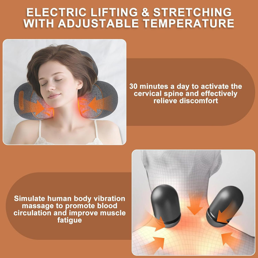 Electric Neck & Shoulder Massage Pillow