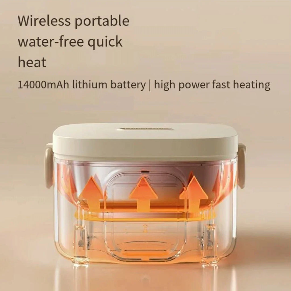 Portable Rechargeable Heated Lunch Box