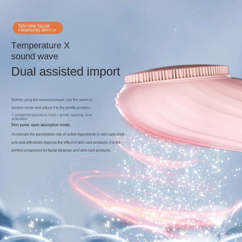 Silicone Facial Cleansing & Massage Device